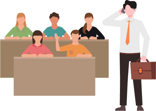 企業・大学向けサービスのイメージ